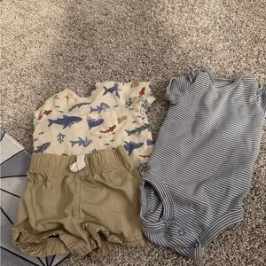 Carters 3M Baby Boy Set